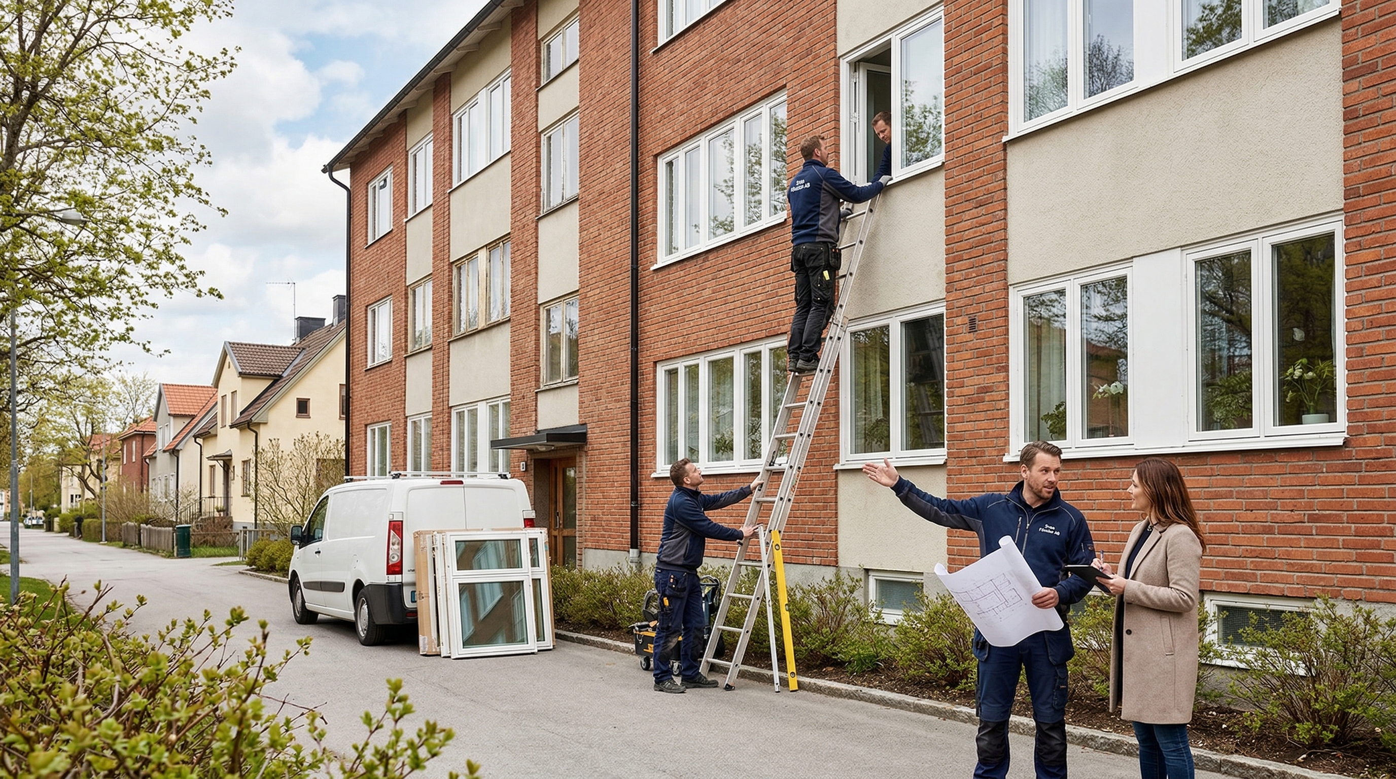 Svea Fönsters huvudkontor och utställning i Upplands Väsby